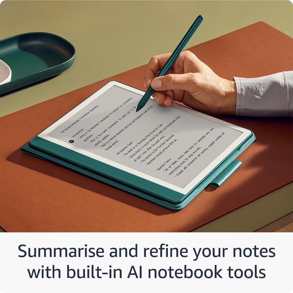 Kindle Scribe AI notebook summary feature