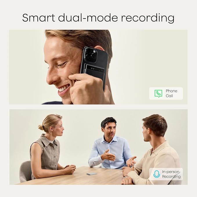 PLAUD phone call and meeting recording modes
