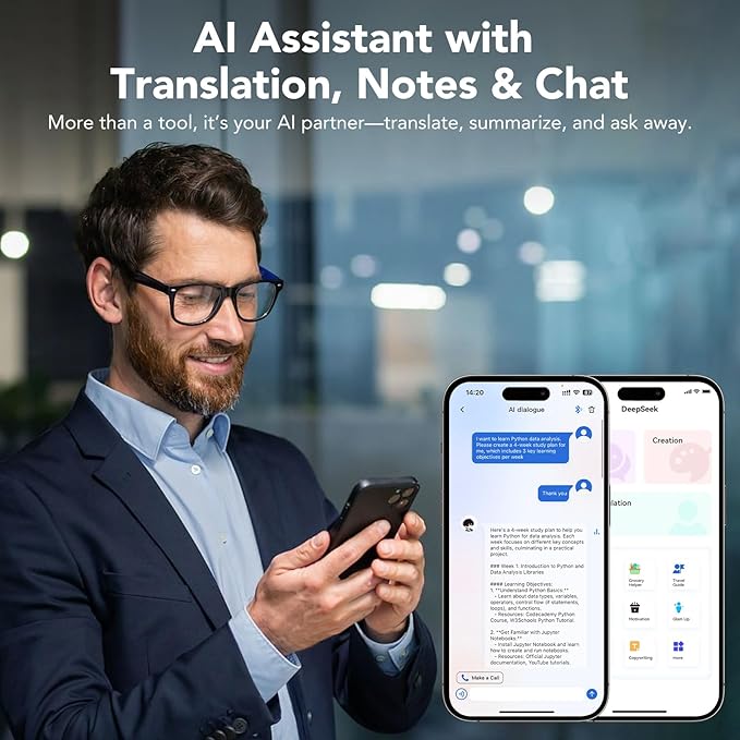 AI assistant app for translation notes and chat